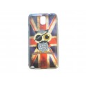 Coque pour Samsung Galaxy Note 3/N9000 UK/Angleterre hibou  + film protection écran offert