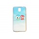 Coque pour Samsung Galaxy Note 3/N9000 oiseaux amoureux + film protection écran offert