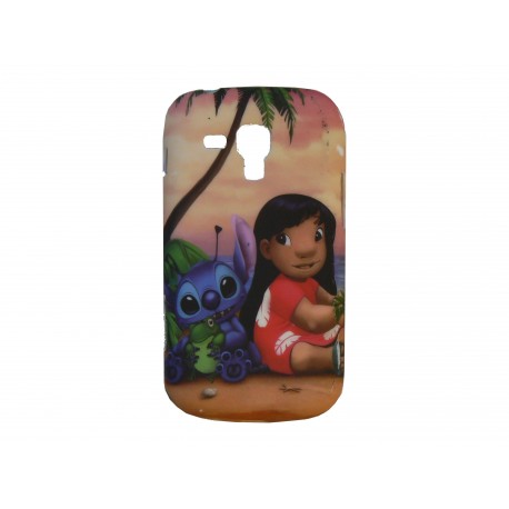 Coque silicone pour Samsung Galaxy Trend/S7560 petite fille + film protection écran offert