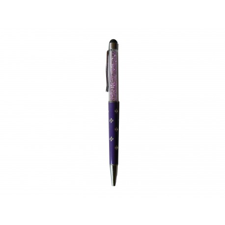 Stylet stylo violet diam's pour écran tactile