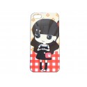 Coque pour Iphone 5C petite fille diam's + film protection écran