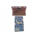 Pochette bleue pour Samsung S7560 Galaxy trend biche + film protectin écran