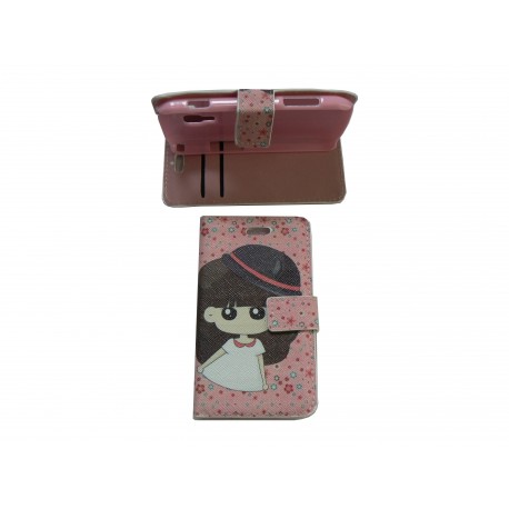 Pochette pour Samsung S7560 Galaxy trend petite fille version 5 + film protectin écran