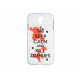 Coque  pour Samsung Galaxy S4 / I9500 blanche "keep calm" + film protection écran offert