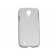 Coque pour Samsung Galaxy S4 / I9500 peau de serpent blanche + film protection écran offert