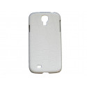 Coque pour Samsung Galaxy S4 / I9500 peau de serpent blanche + film protection écran offert