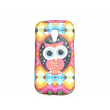 Coque TPU pour Samsung Galaxy Trend/S7560 hibou puzzle + film protection écran offert