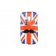 Coque pour Samsung Galaxy S3 Mini/ I8190 Angleterre/UK moustache + film protection écran offert