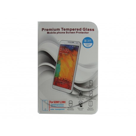 Film protection pour Sony Xperia Z1 L39h en verre trempé 