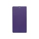 Pochette simili-cuir pour Nokia Lumia 1520 violette  + film protection écran