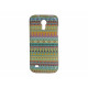 Coque TPU pour Samsung Galaxy S4 Mini/I9190 "Maya" vert + film protection écran offert