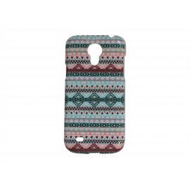 Coque TPU pour Samsung Galaxy S4 Mini/I9190 Maya bleu+ film protection écran offert