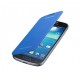 Flip cover origine Samsung Galaxy S4 I9500 bleu roi+ film protection écran
