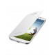 Flip cover origine Samsung Galaxy S4 I9500 blanc + film protection écran