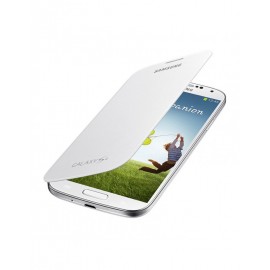 Flip cover origine Samsung Galaxy S4 I9500 blanc + film protection écran