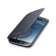 Pochette Etui à rabat origine Samsung I9300 Galaxy S3 bleu nuit + film protectin écran