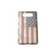 Coque TPU pour Nokia Lumia 820 USA/Etats-Unis vintage + film protection écran offert