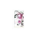 Coque pour Nokia Lumia 925 fleurs roses + film protection écran offert