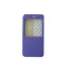 Pochette pour Iphone 6 plus simili-cuir violet fenêtre + film protection écran offert