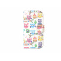 Pochette pour Samsung Galaxy Trend Lite S7390 hiboux multicolores+ film protection écran