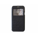 Pochette Inote pour Samsung Galaxy S5 Mini G800 noire+ film protection écran