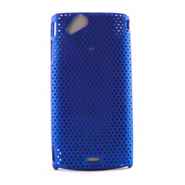 Coque rigide et mate pour Sony Ericsson  X12 Arc microperforee + film protection ecran offert