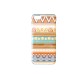 Coque TPU pour Iphone 5C Aztèque marron + film protection écran