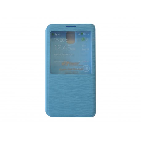 Pochette Inote pour Samsung Galaxy Note 3 N9000 bleue + film protection écran