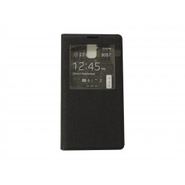 Pochette Inote pour Samsung Galaxy Note 3 N9000 noire "2"  + film verre trempé Incassable