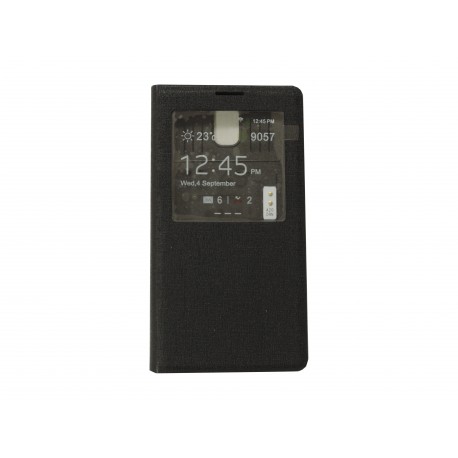 Pochette Inote pour Samsung Galaxy Note 3 N9000 noire "2"  + film verre trempé Incassable