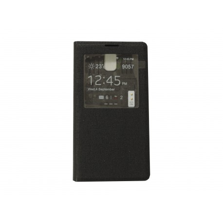 Pochette Inote pour Samsung Galaxy Note 3 N9000 noire "2" + film protection écran