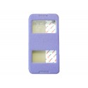 Pochette Inote pour HTC Desire 816 violette + film protection écran