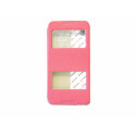 Pochette Inote pour HTC Desire 816 rouge + film protection écran