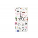 Pochette pour Sony Xperia Z3 Paris Tour Eiffel + film protection écran