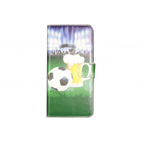 Pochette pour Wiko Highway football + film protection écran