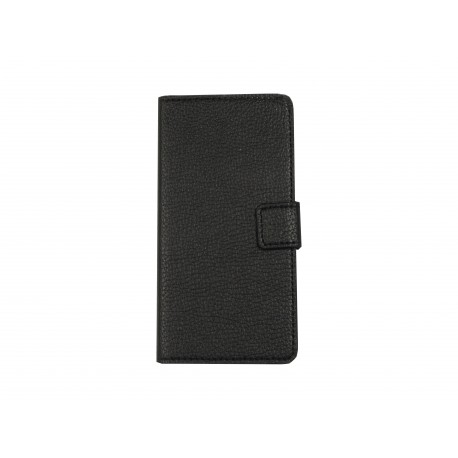 Pochette pour Wiko Highway noire + film protection écran