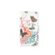 Pochette pour Wiko Getaway papillons multicolores + film protection écran