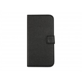 Pochette pour Wiko Barry noire + film protection écran