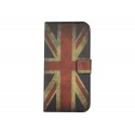 Pochette pour Wiko Barry drapeau Angleterre/UK + film protection écran