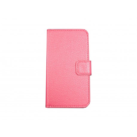 Pochette pour Samsung Galaxy Core Plus G350 rose + film protection écran offert