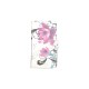 Pochette pour Samsung Galaxy Core Plus G350 fleurs roses+ film protection écran offert