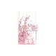 Pochette pour Samsung Galaxy Alpha G850 petites fleurs roses + film protection écran
