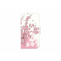 Pochette pour Samsung Galaxy Trend Lite S7390 petites fleurs roses+ film protection écran