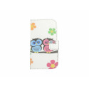 Pochette pour Samsung Galaxy Trend Lite S7390 hibou+ film protection écran