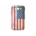 Coque TPU Samsung Galaxy Grand I9080 USA/Etats-Unis + film protection écran offert