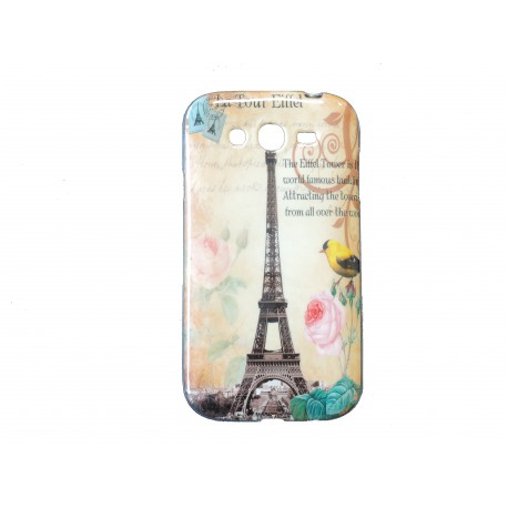 Coque TPU Samsung Galaxy Grand I9080 tour Eiffel + film protection écran offert