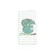 Pochette pour Sony Xperia Z3 compact hibou vert+ film protection écran