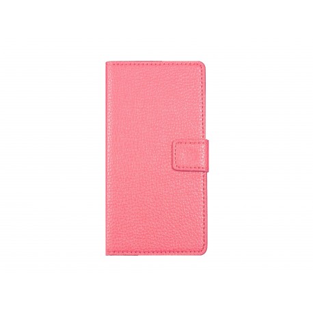 Pochette pour Sony Xperia Z3 compact rose + film protection écran