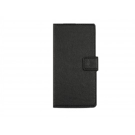 Pochette pour Sony Xperia Z3 compact noire + film protection écran