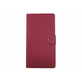 Pochette pour Sony Xperia M2 rose + film protection écran offert